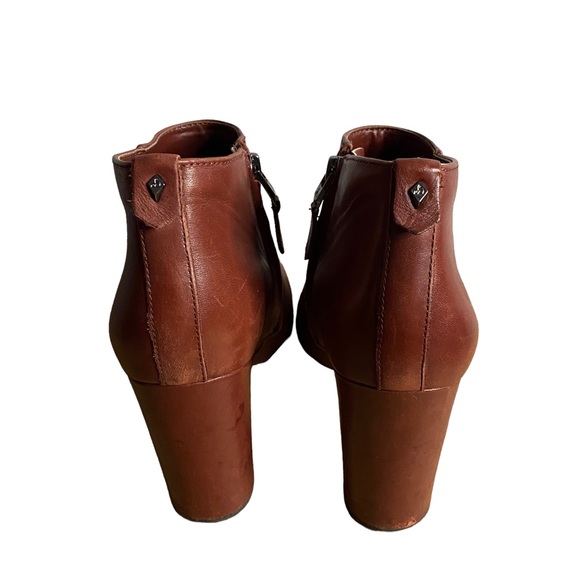 Sam Edelman Women's Red Heeled Ankle Booties - Picture 3 of 9